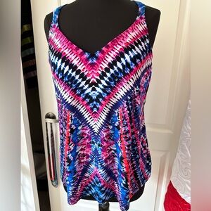 Tankini swim top size XL